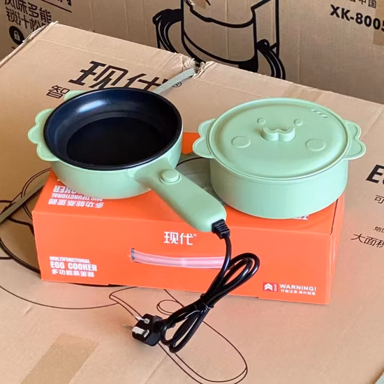 New Intermediate Color Pot 1.5L Capacity 18cm Multifunctional Boiling Pot Speed Control Electric Hot Pot Electric Fry Pan