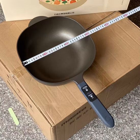 新しい中間色鍋 1.5L 容量 18 センチメートル多機能沸騰鍋速度制御電気鍋電気フライパン